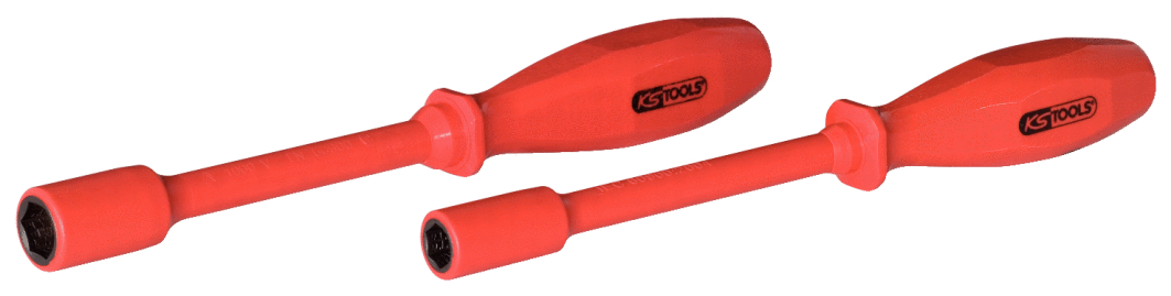 KS Tools Stecknuss-Schraubendreher mit Schutzisolierung, 5,5mm Produktbild img1 L