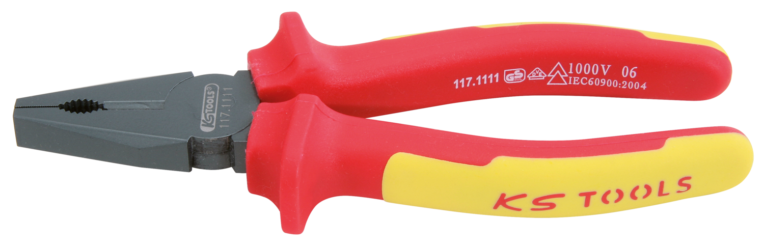 KS Tools ERGOTORQUE® VDE Kombizange Produktbild img1 L