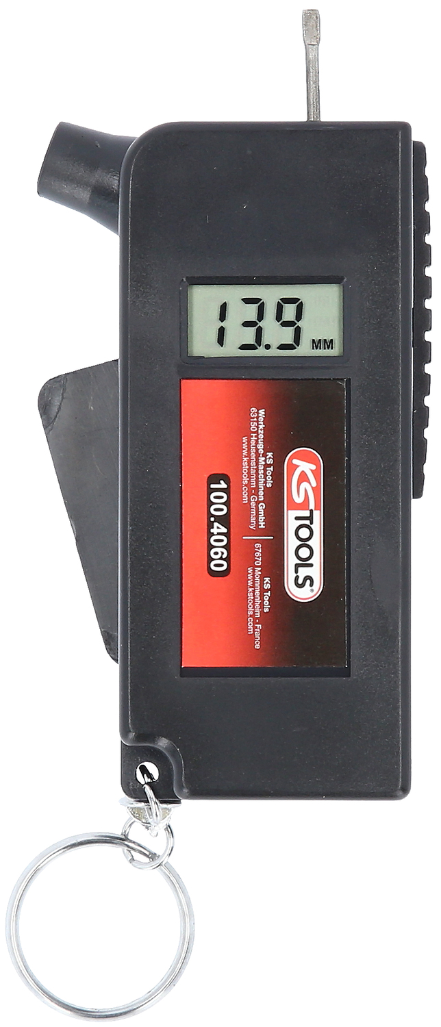 KS Tools Digital Reifendruck- und Reifenprofil-Tiefenmesser Produktbild img2 L