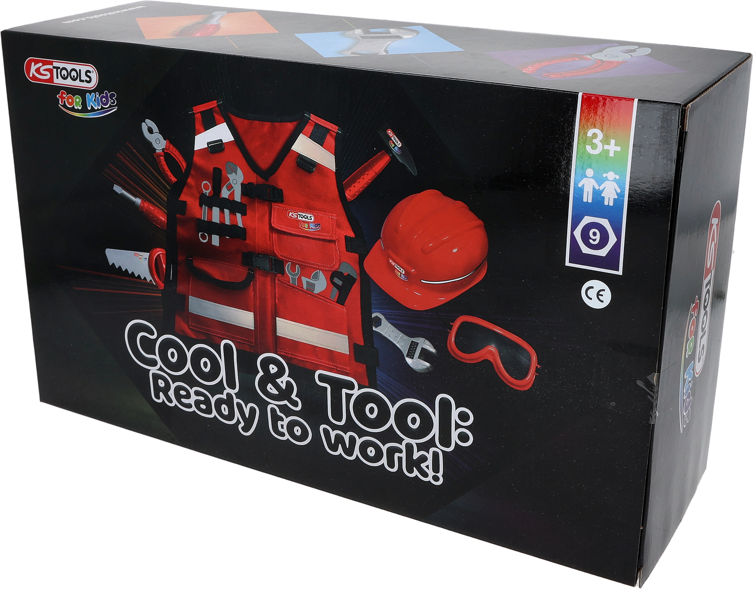 KS Tools Werkzeug-Weste für Kinder mit Sortiment, 9-tlg Produktbild img5 L