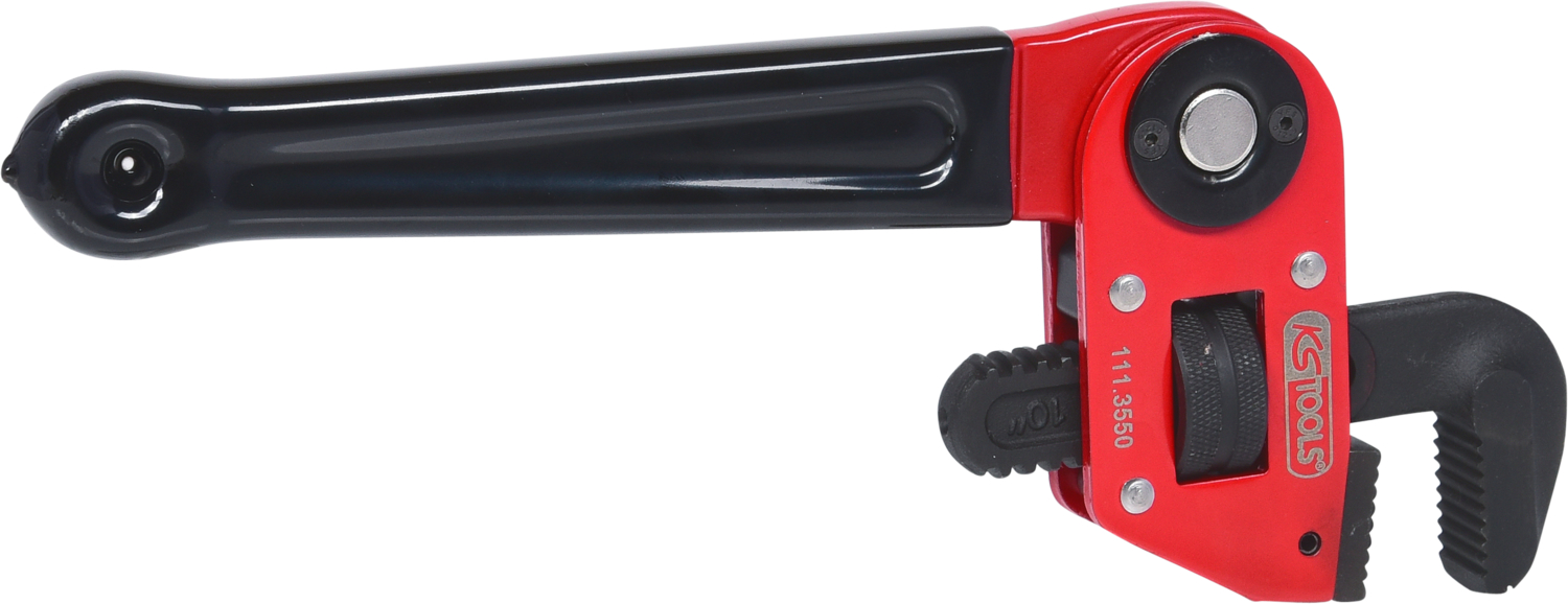 KS Tools Einhand-Rohrzange 1.1/2" mit verstellbarem Kopf Produktbild img3 L