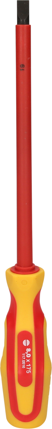 KS Tools ERGOTORQUE VDE Schlitz-Schraubendreher, 8mm Produktbild img2 L