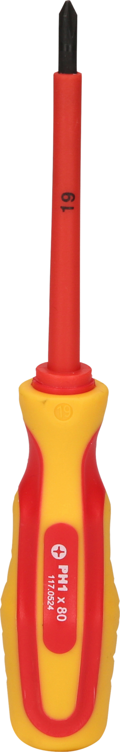 KS Tools ERGOTORQUE VDE PH-Schraubendreher, PH1 Produktbild img2 L
