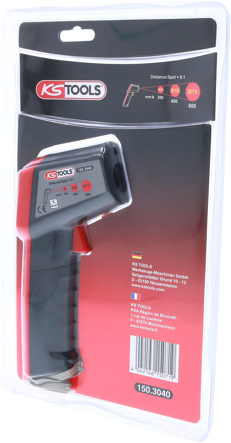 KS Tools Infrarot-Thermometer, -38° bis 520°C Produktbild img5 L