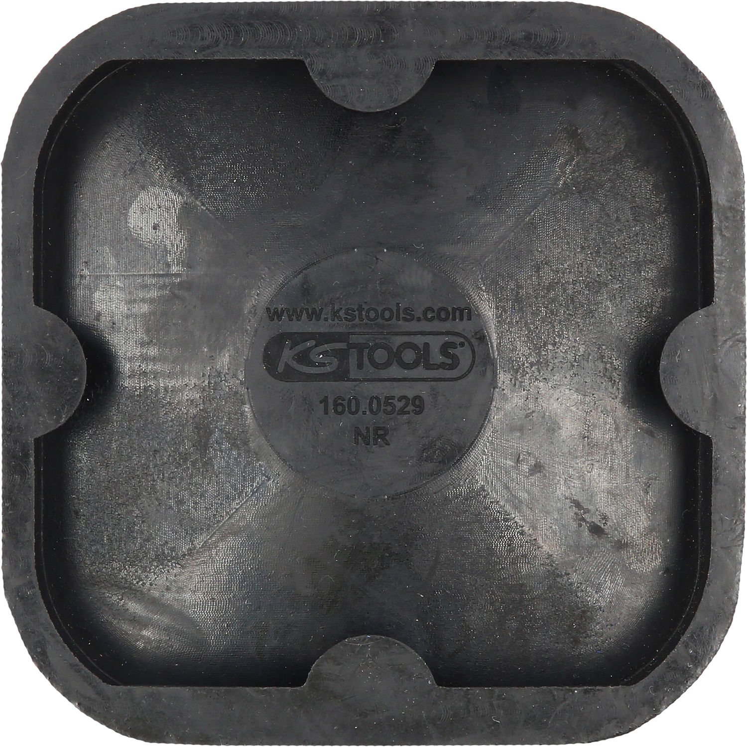 KS Tools Gummiauflage 01 Universal für Rangierheber, 120 x 120 x 25 mm Produktbild img3 L