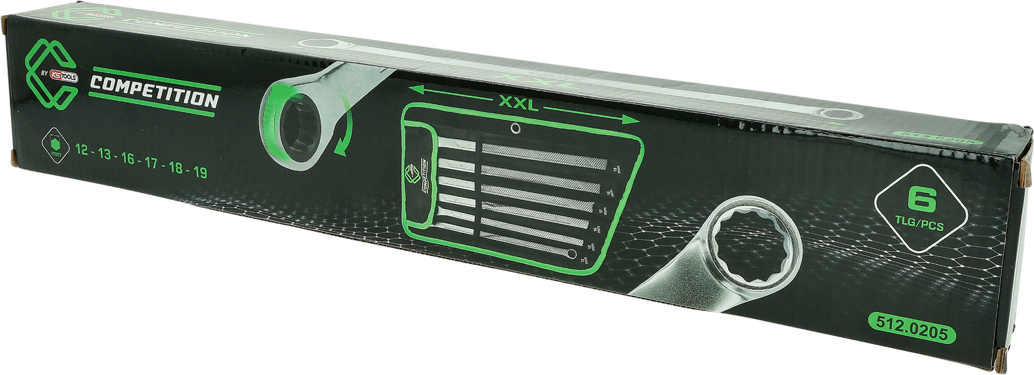 COMPETITION Ratschenringschlüssel-Satz, 6-tlg Produktbild img6 L