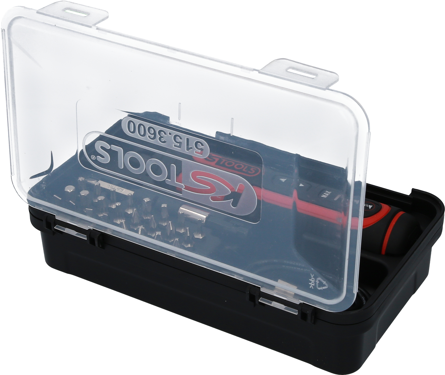 KS Tools eMONSTER 1/4" Akku-Bit-Stabschrauber-Satz, 27-tlg Produktbild img4 L