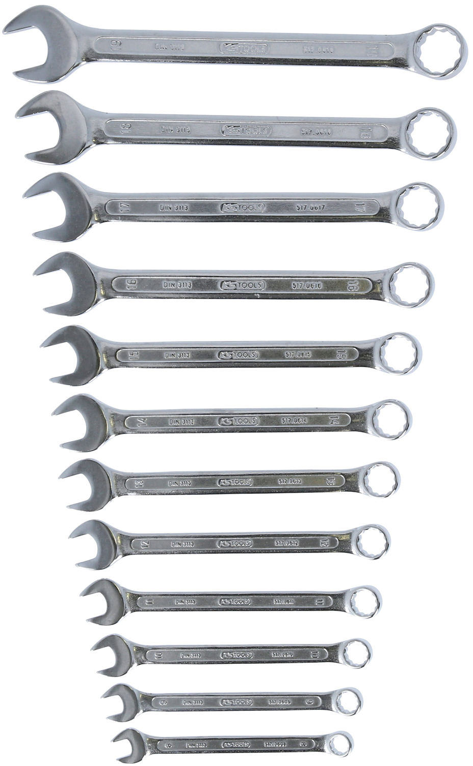 KS Tools Ringmaulschlüssel-Satz, abgewinkelt, 12-tlg 8-19mm Produktbild img3 L