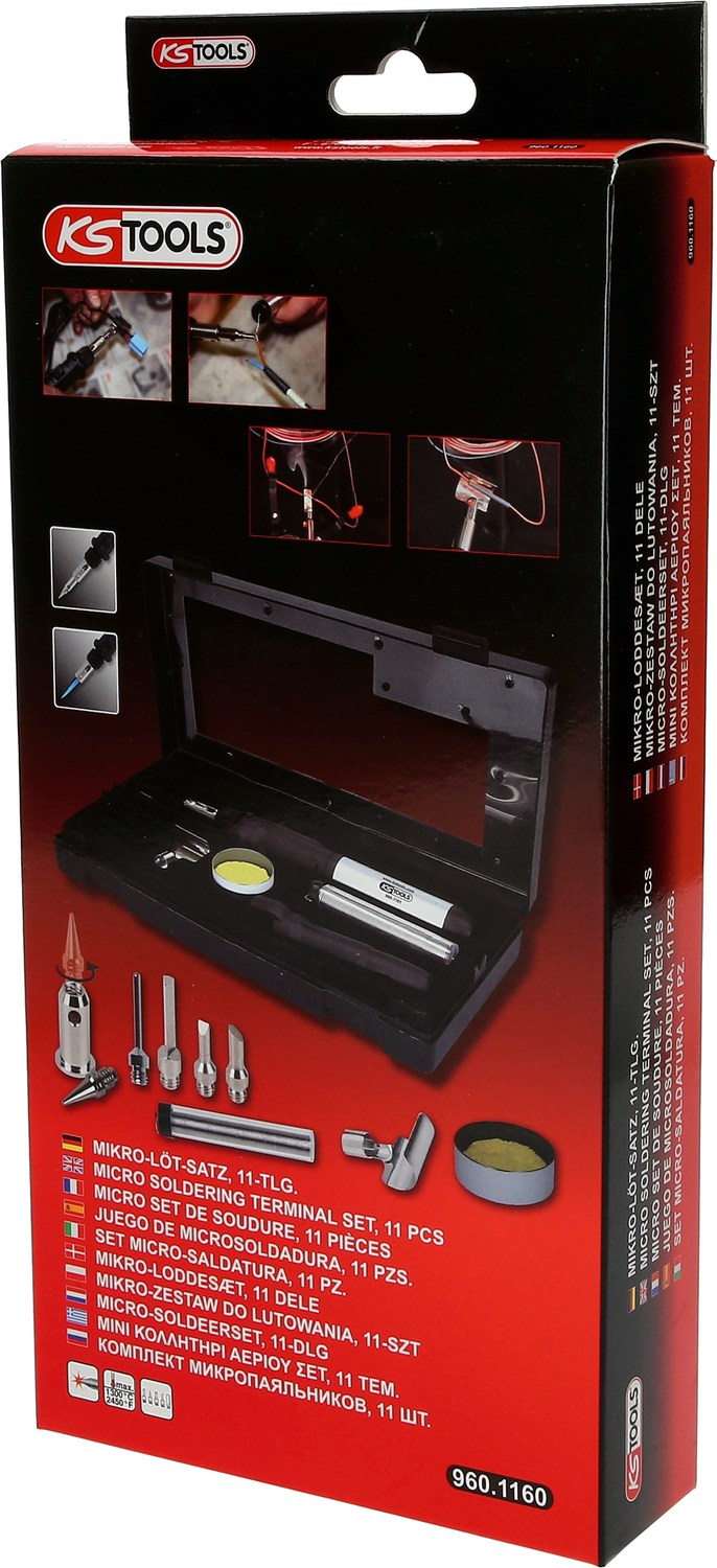 KS Tools Mikro-Löt-Satz, 11-tlg Produktbild img5 L