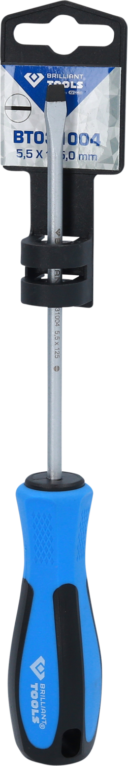 BRILLIANT TOOLS Schraubendreher Schlitz, 5,5 x 125 mm Produktbild img4 L