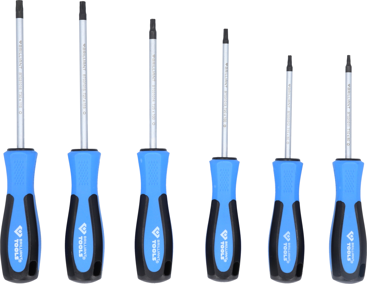 BRILLIANT TOOLS Schraubendreher-Satz, 6-tlg, TORX Produktbild img3 L