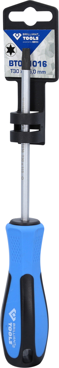 BRILLIANT TOOLS Schraubendreher TORX, T30 x 115 mm Produktbild img4 L