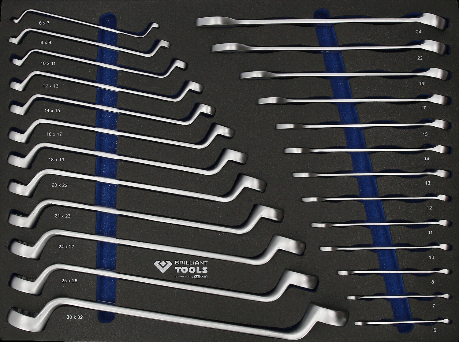 BRILLIANT TOOLS Werkstattwagen mit 7 Schubladen und 225 Werkzeugen, NFZ Produktbild img6 L