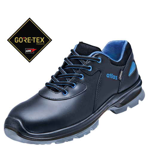 ATLAS Halbschuh GTX 563 schwarz/königsblau S3 Produktbild img1 L