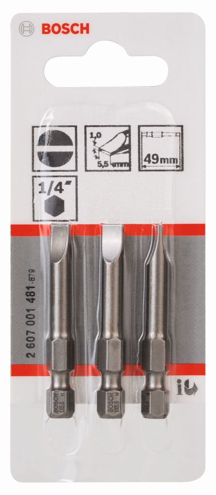 Bosch Schrauberbit Extra-Hart, S 1,0 x 5 Produktbild img2 L