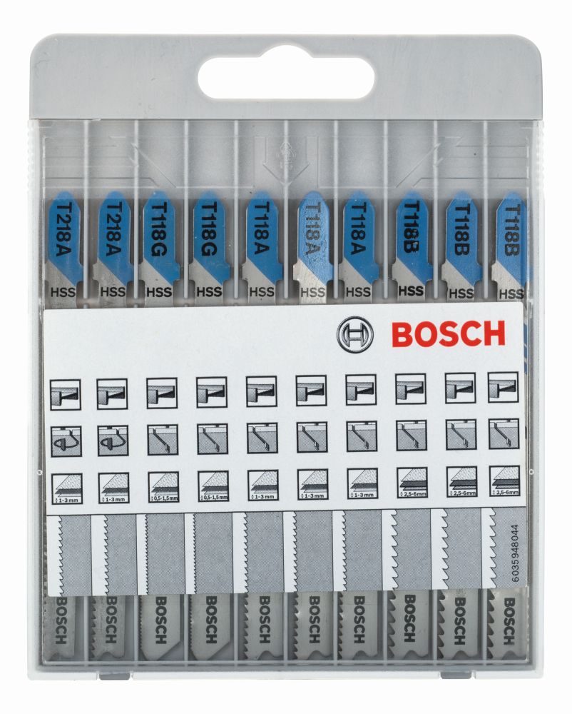 Bosch Stichsägeblatt-Set Basic for Metal 10-teilig Produktbild img2 L