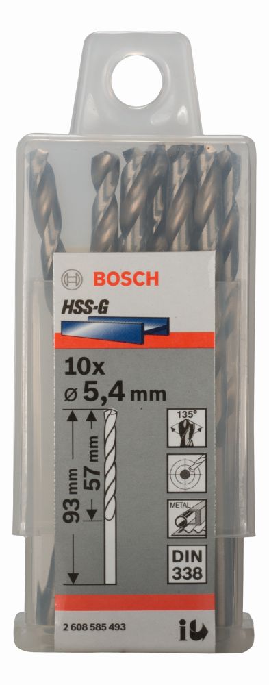 Bosch Metallbohrer DIN 338 HSS-G Produktbild img1 L
