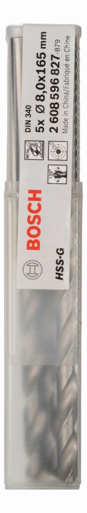 Bosch Metallbohrer DIN 340 HSS-G Produktbild img1 L