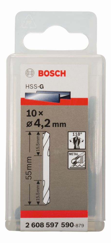 Bosch Doppelendbohrer HSS-G ø4 Produktbild img1 L