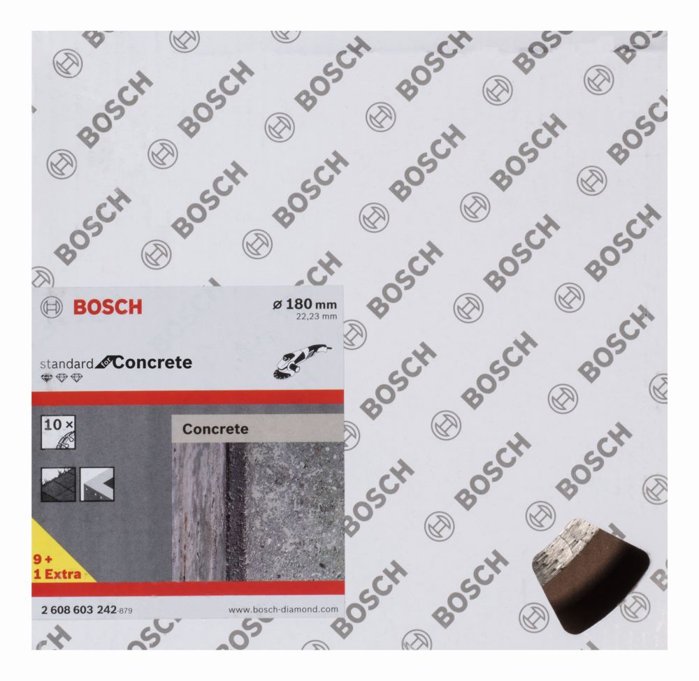 Bosch Diamanttrennscheibe Standard for Concrete Produktbild img1 L