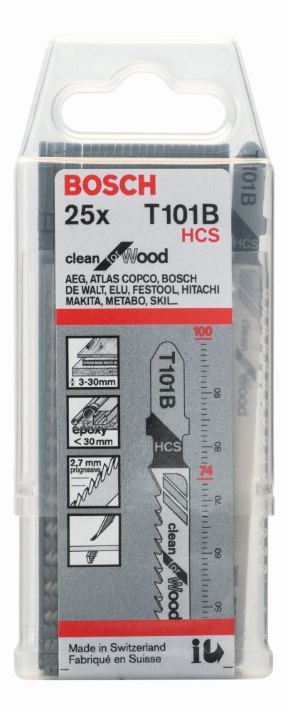 Bosch Stichsägeblatt T 101 B Produktbild img2 L