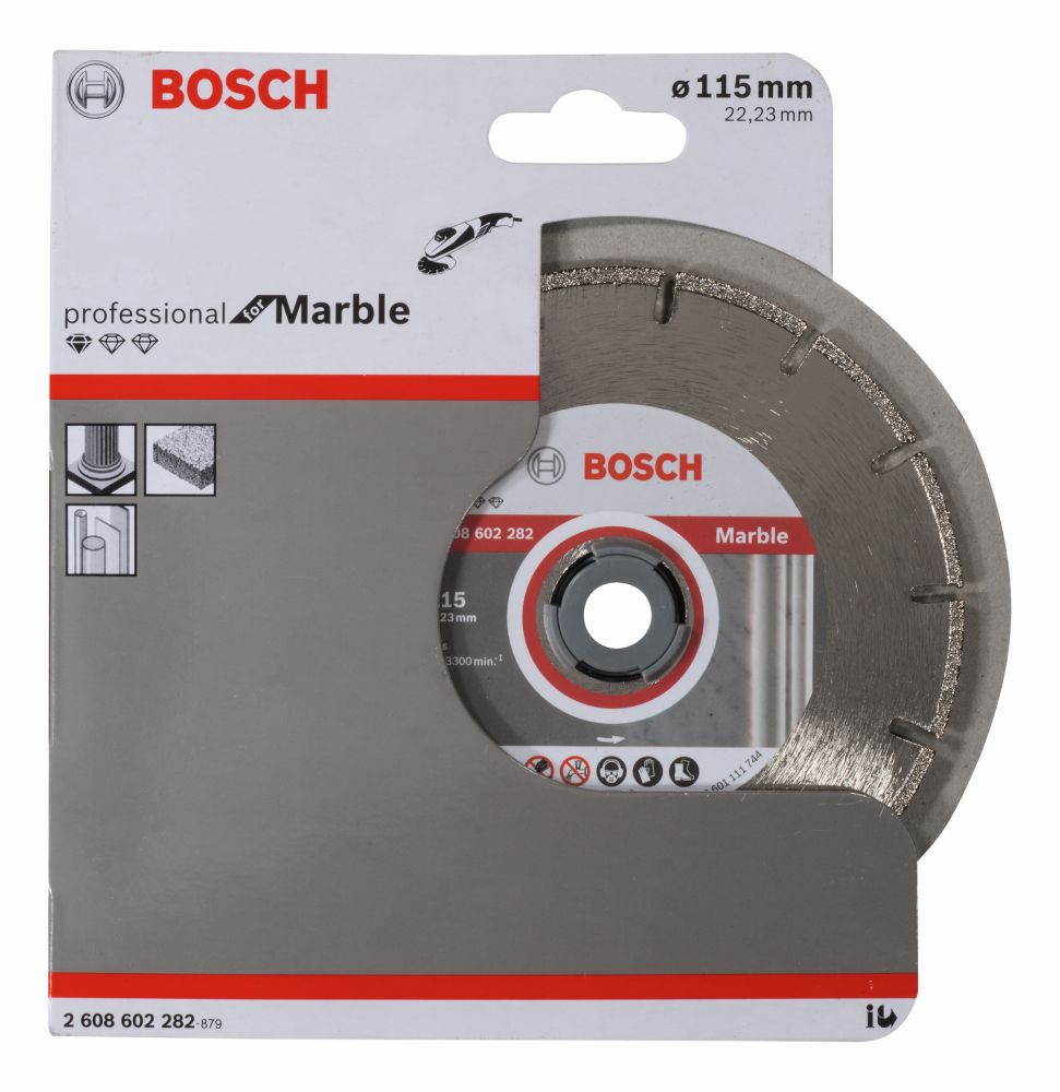 Bosch Diamanttrennscheibe Standard for Marble Produktbild img1 L