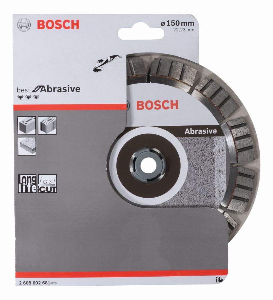 Bosch PRO Abrasive Diamanttrennscheibe, 150 x 22,23 mm Produktbild img1 L