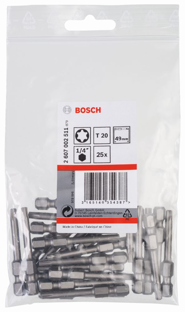 Bosch Schrauberbit Extra-Hart Produktbild img2 L