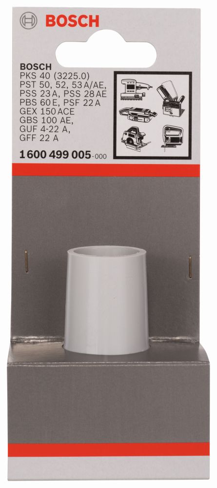 Bosch Anschlussstutzen, Adapter für Fremdabsaugung, 35/25mm Produktbild img2 L