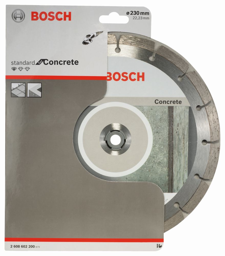 Bosch Diamanttrennscheibe Standard for Concrete, 230 x 22 Produktbild img1 L