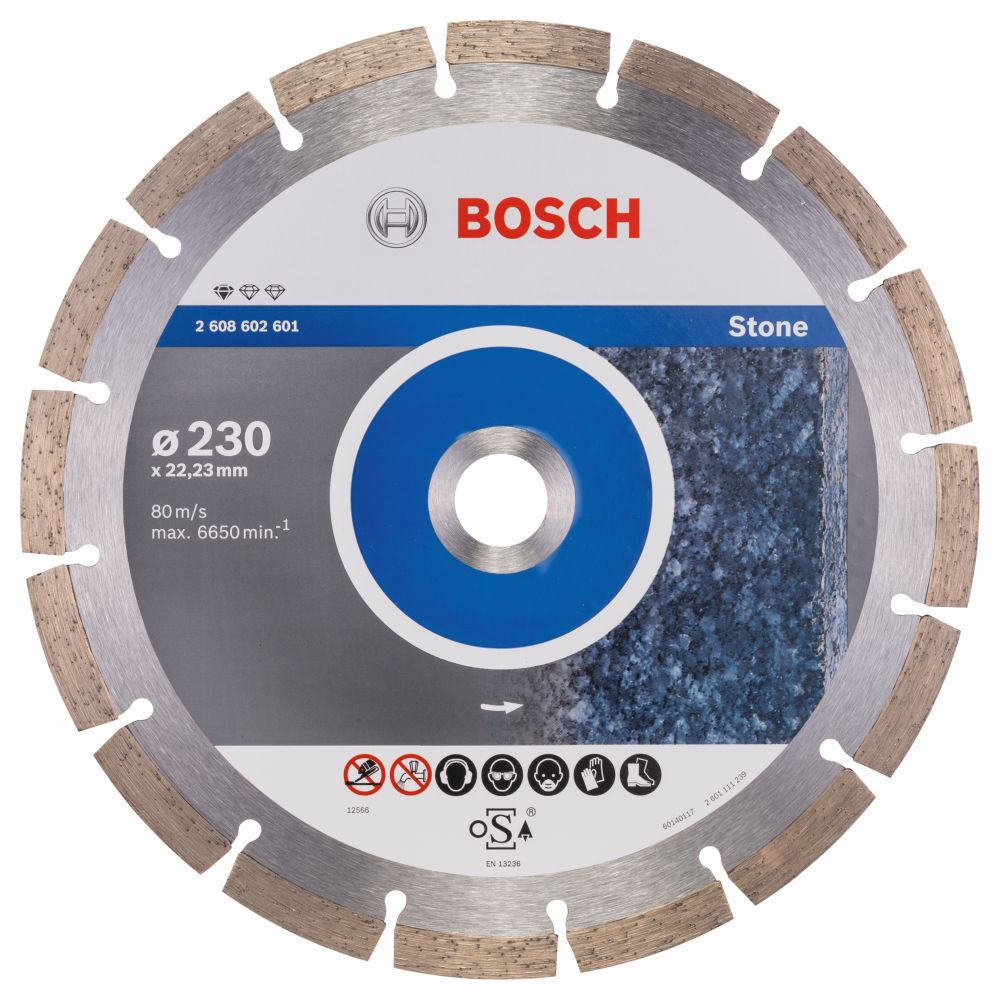 Bosch Diamanttrennscheibe Standard for Stone Produktbild img2 L
