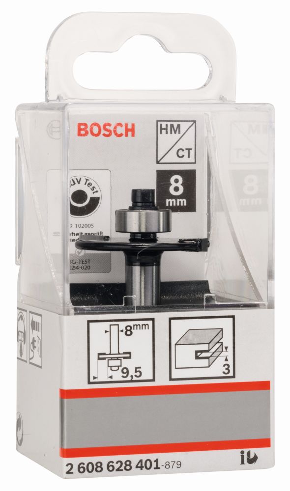 Bosch PRO Nutfräser, L 3", Schaft 3 mm Produktbild img1 L