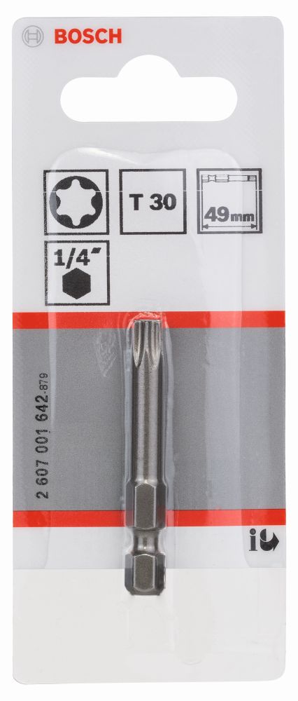 Bosch Schrauberbit Extra-Hart T30, 49 mm, 1er-Pack Produktbild img2 L