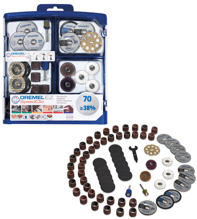 Dremel EZ SpeedClic Zubehörset Produktbild img4 L