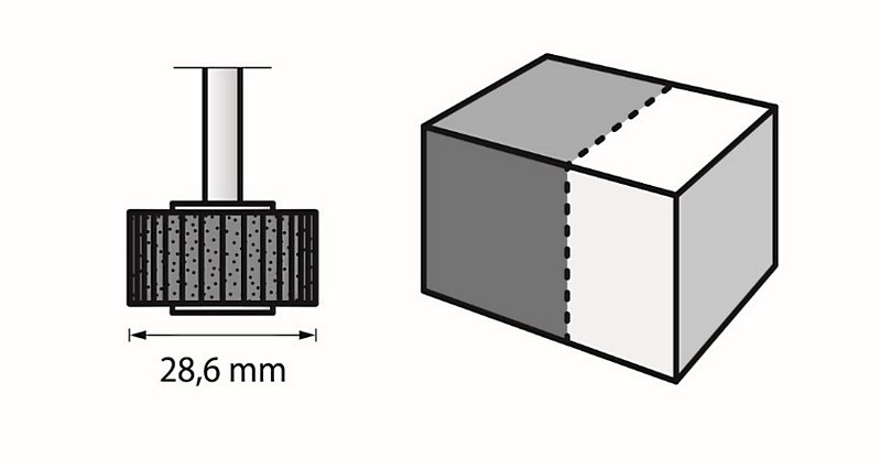 Dremel Schleiffächer 9,5 mm Produktbild img1 L
