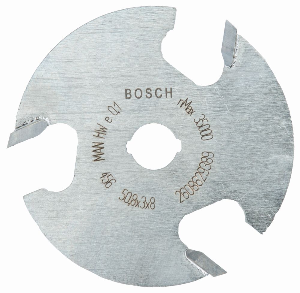 Bosch Scheibennutfräser Expert for Wood, 8&nbsp;mm, D1 50,8&nbsp;mm, L 3&nbsp;mm, G 8&nbsp;mm Produktbild img1 L
