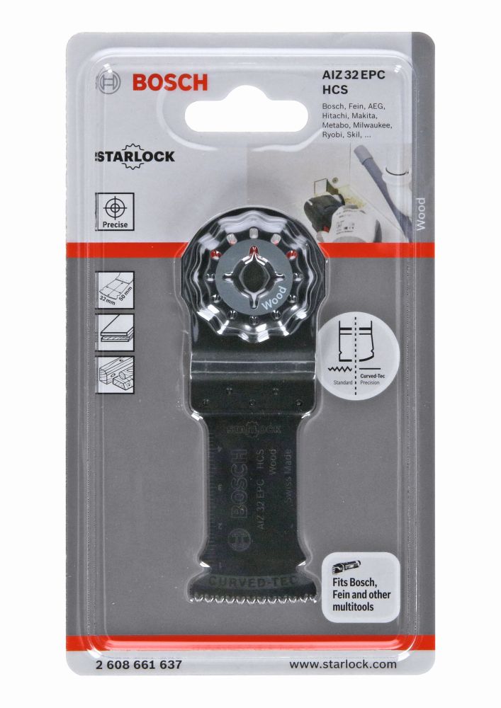 Bosch HCS Tauchsägeblatt AIZ 32 EPC Wood, 50 x 32 mm, 1er-Pack Produktbild img1 L