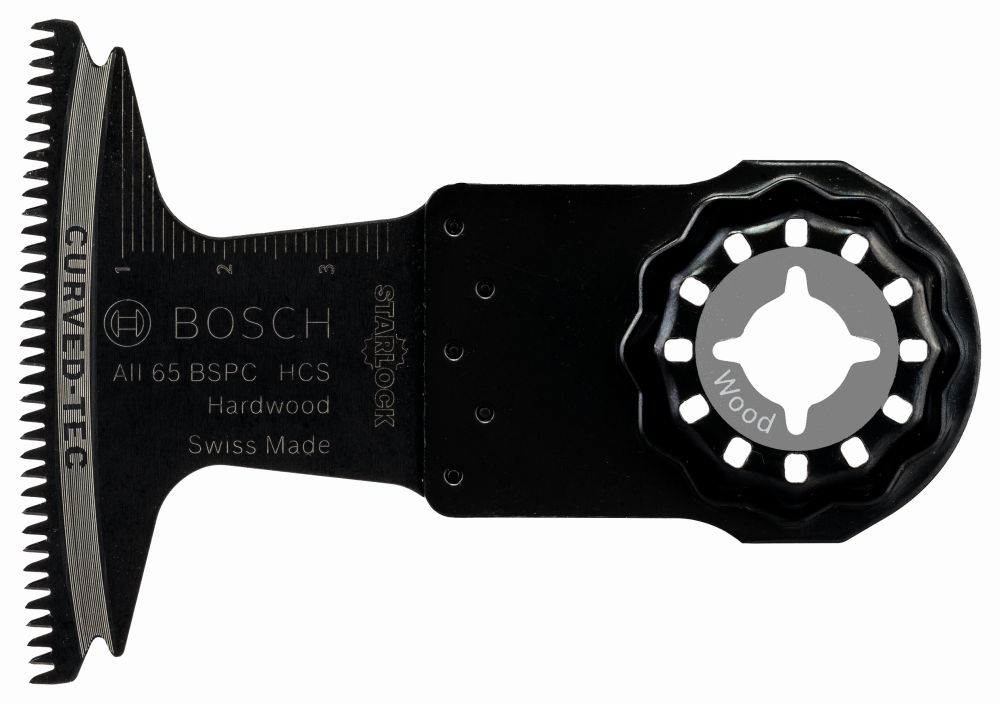 Bosch HCS Tauchsägeblatt AII 65 BSPC Hard Wood, 40 x 65 mm, 5er-Pack Produktbild img2 L