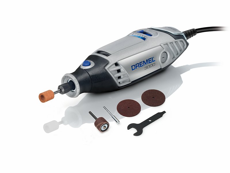 Dremel 3000-5 Multifunktionswerkzeug (130 W) mit 5 Zubehöre Produktbild img2 L