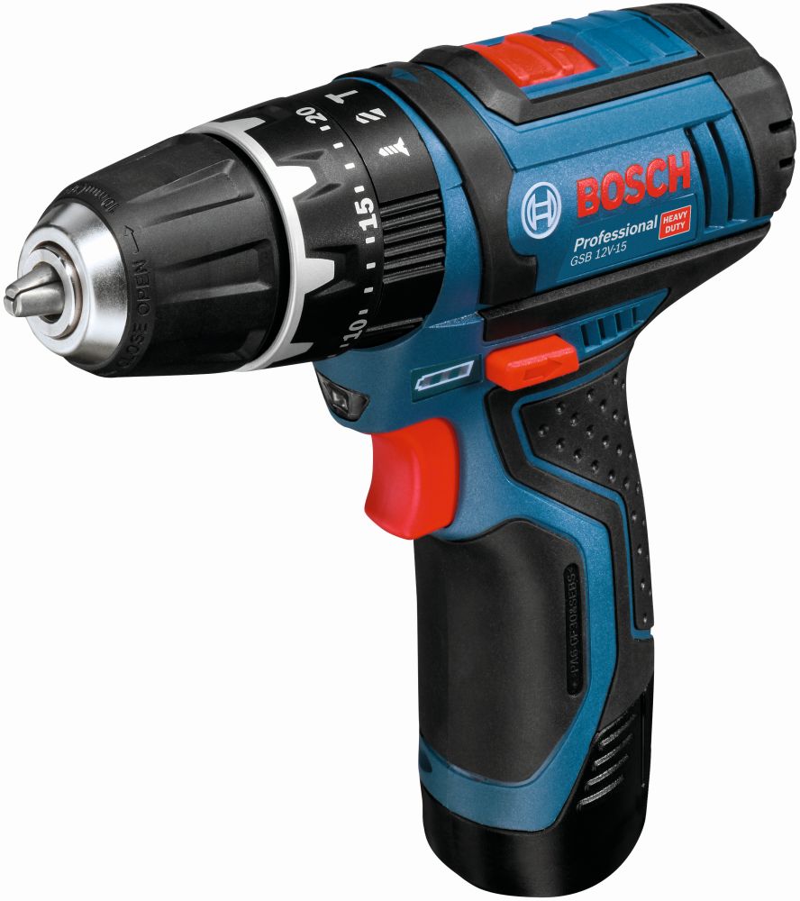 Bosch PRO Akku-Schlagbohrschrauber GSB 12V-15 Produktbild img2 L