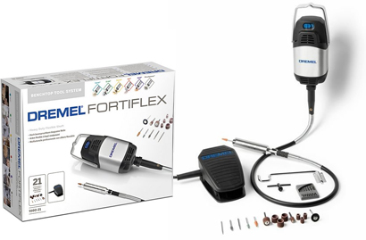 Dremel Fortiflex 9100-21 Stark belastbare biegsame Welle (300 W), 21 Zubehöre Produktbild img3 L