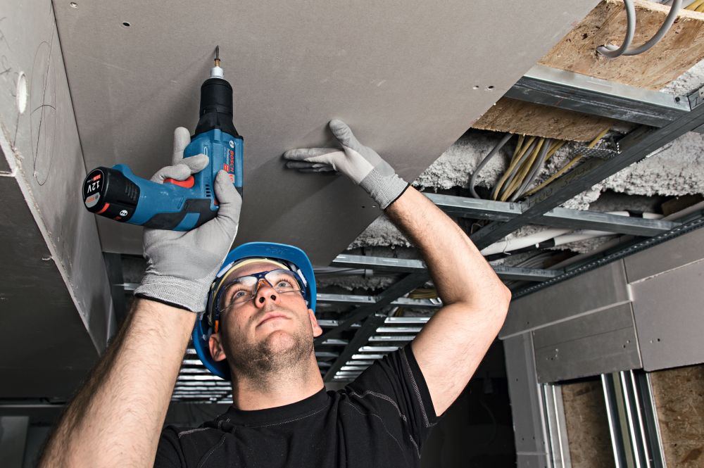 Bosch PRO Akku-Trockenbauschrauber GSR 12 V-EC TE, Solo Version Produktbild img3 L