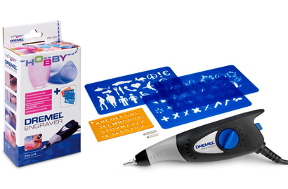 Dremel Gravierer 290-3 Hobby (35 W) mit 3 Zubehöre, 4 Designschablonen Produktbild img3 L