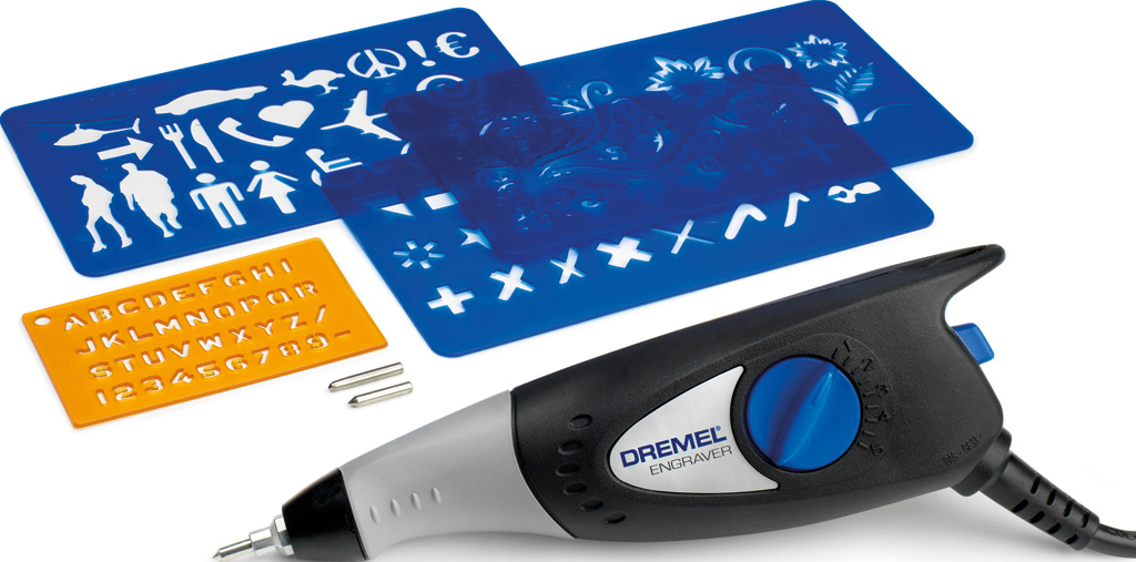 Dremel Gravierer 290-3 Hobby (35 W) mit 3 Zubehöre, 4 Designschablonen Produktbild img4 L