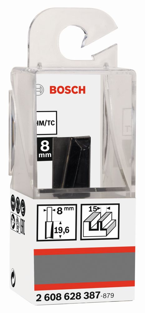Bosch Nutfräser Standard for Wood Schaft-ø8mm Produktbild img1 L