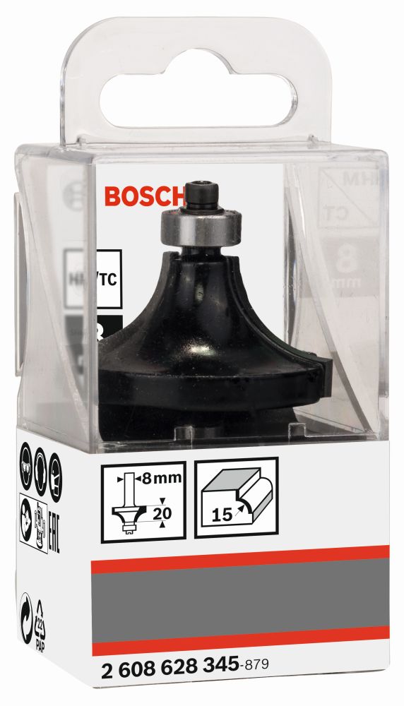 Bosch Abrundfräser Standard for Wood Schaft-ø8mm Produktbild img1 L