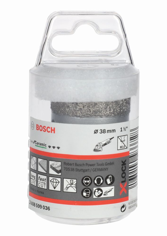 Bosch PRO Ceramic dry Trockenbohrkrone, 38 x 35 mm, X-Lock Produktbild img1 L