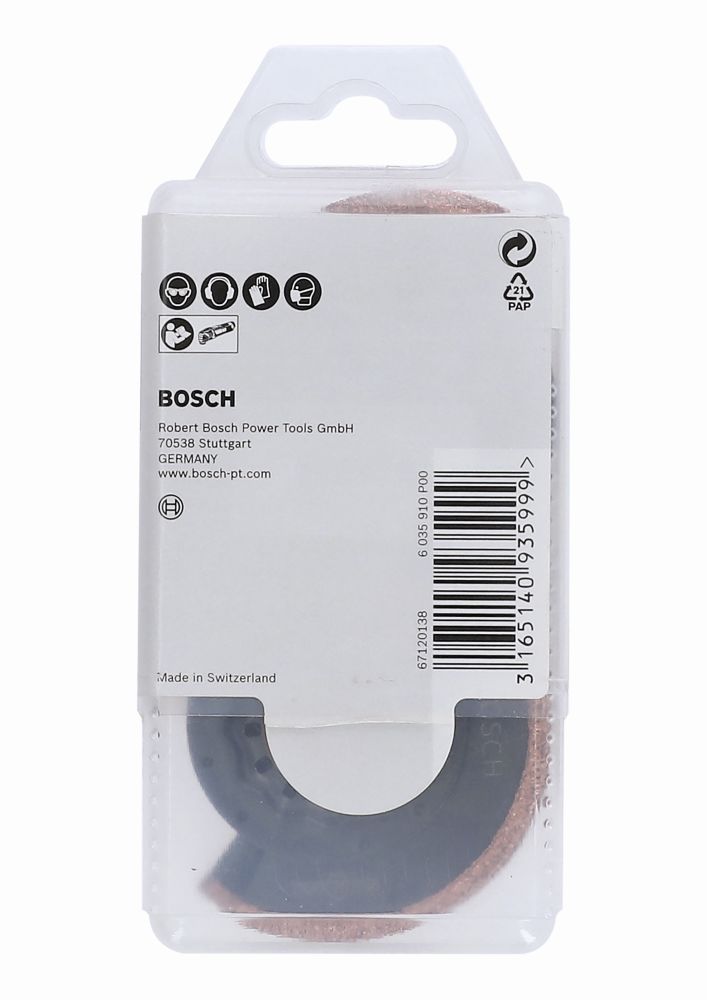 Bosch Carbide-RIFF Schmalschnitt-Segmentsägeblatt ACZ 70 RT5, 70mm, 10er-Pack Produktbild img1 L