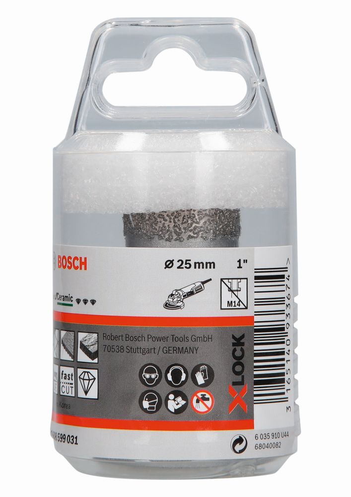 Bosch Diamanttrockenbohrer X-LOCK Best for Ceramic Dry Speed Produktbild img1 L