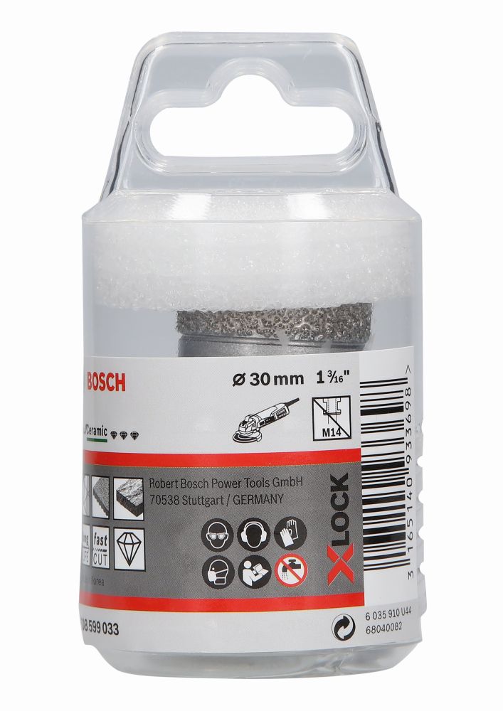 Bosch PRO Ceramic dry Trockenbohrkrone, 30 x 35 mm, X-Lock Produktbild img1 L